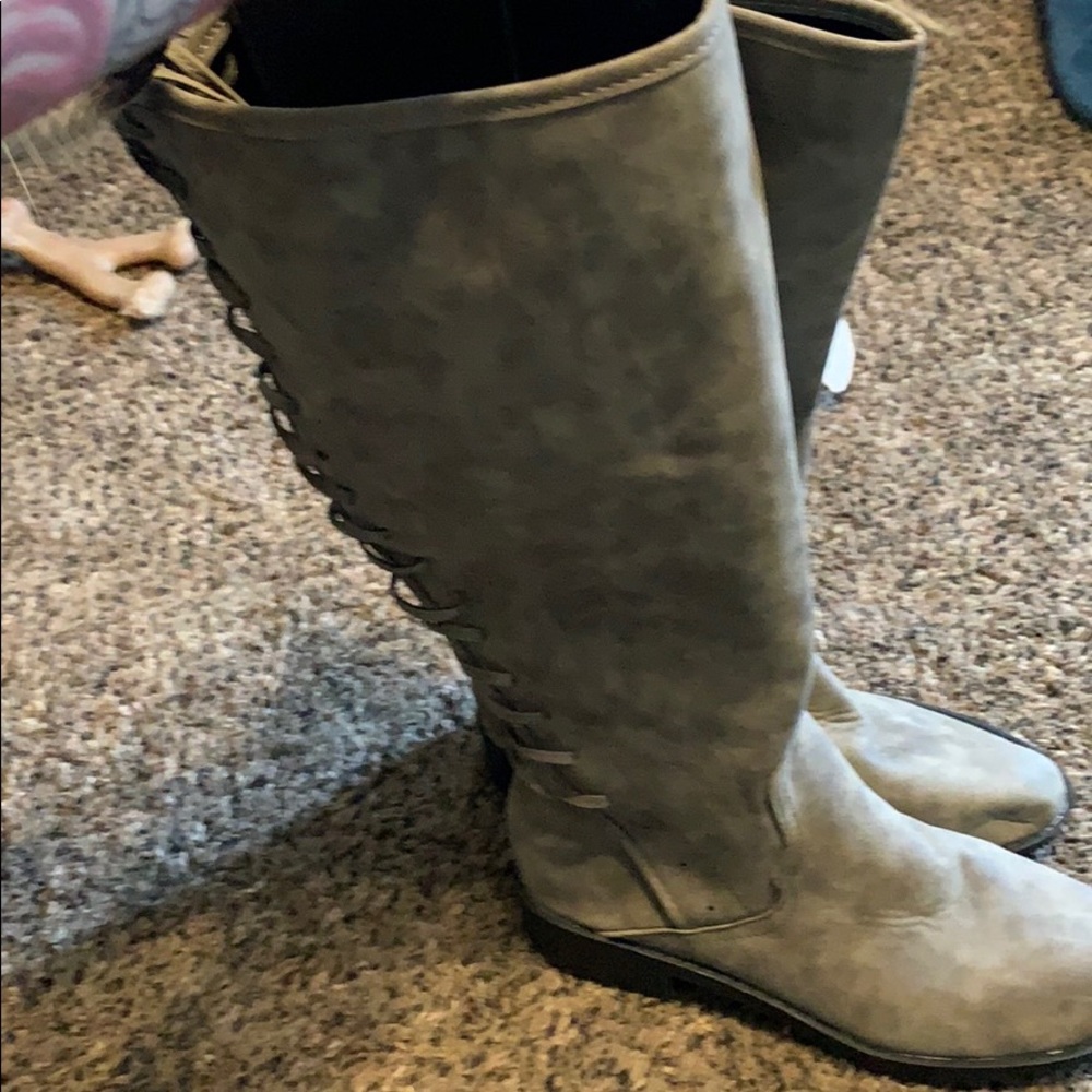 Lace up boots